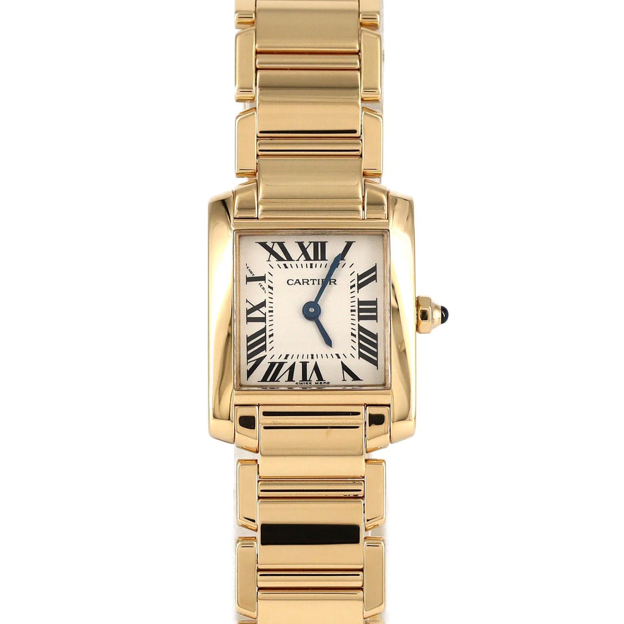 カルティエ タンクフランセーズSM YG W50002N2 YG クォーツ