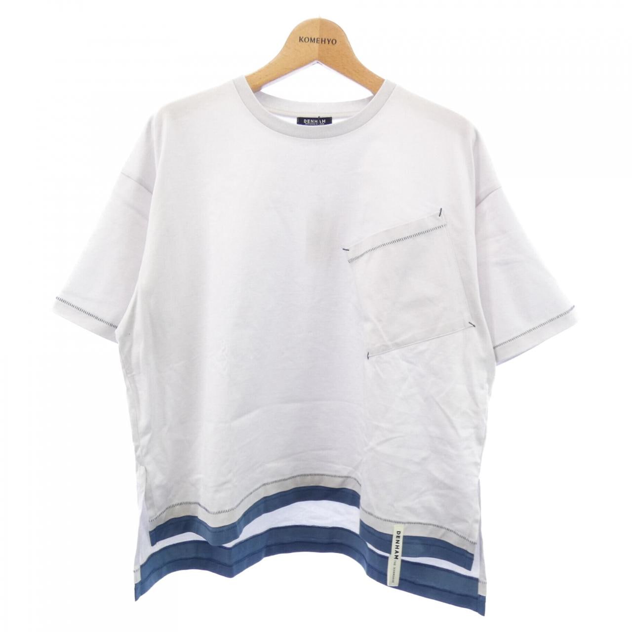 デンハム DENHAM BICOLOR STITCH TEE Tシャツ