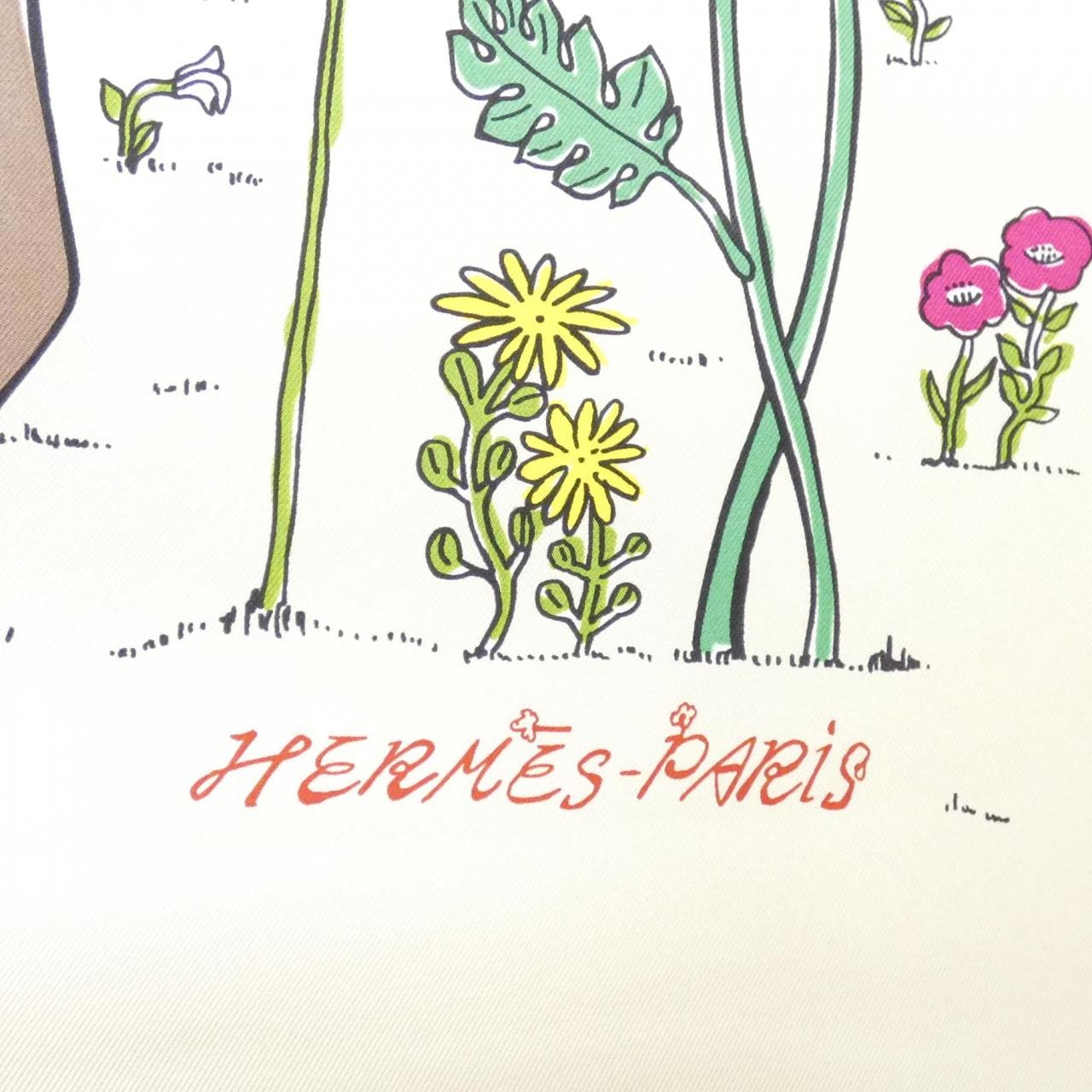 エルメス LE POMMIER SELLIER カレ 004307S スカーフ