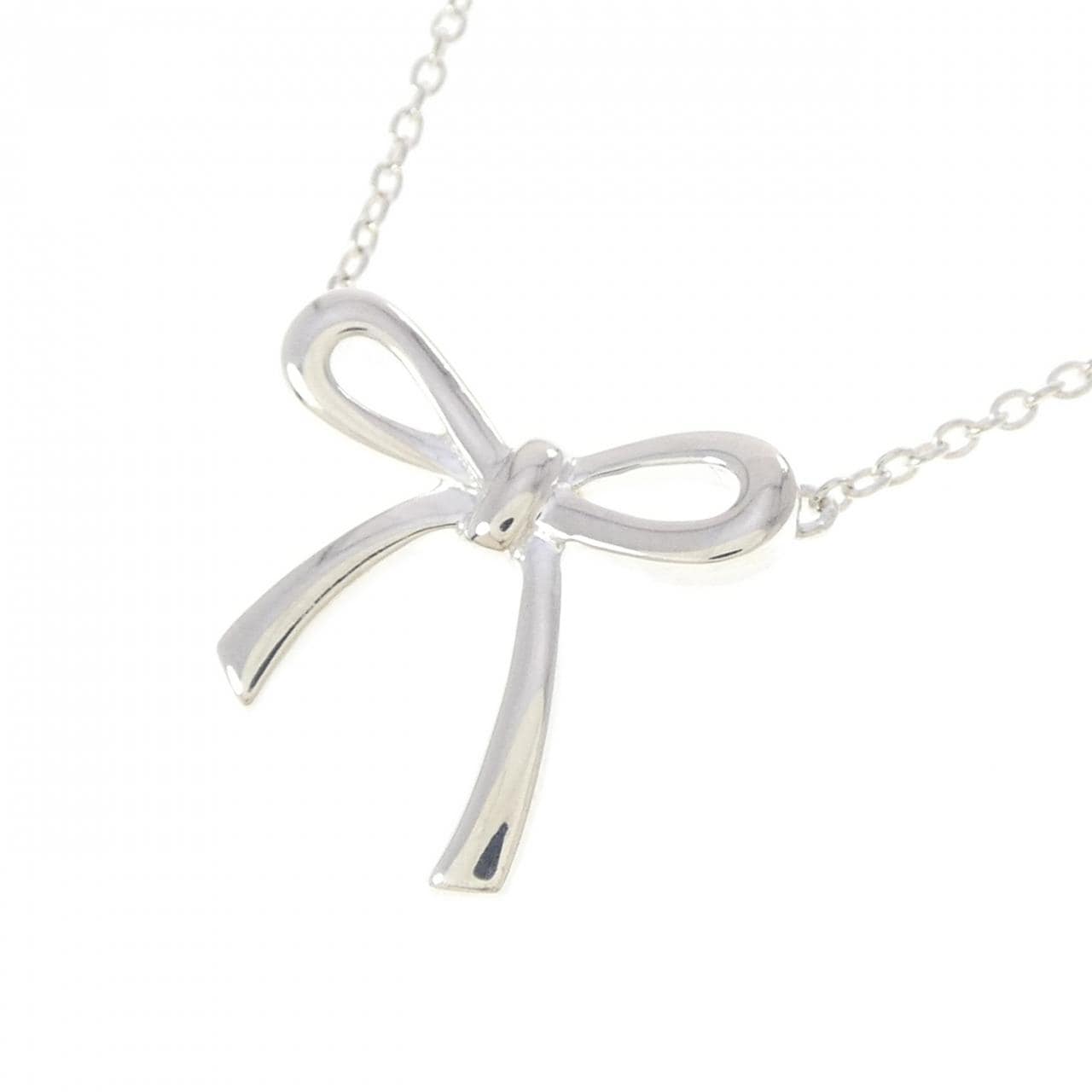 ティファニー ボウ ネックレス