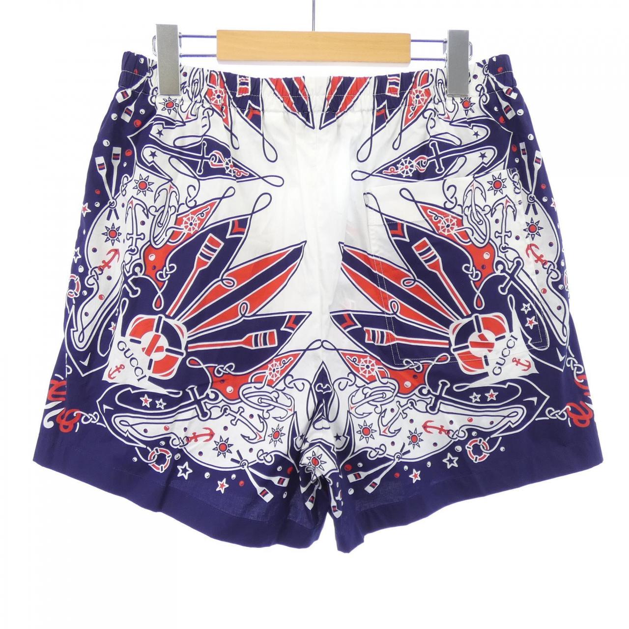 グッチ GUCCI GUCCIバンダナプリントコットンショートパンツ 787502 ZAQYH ショートパンツ