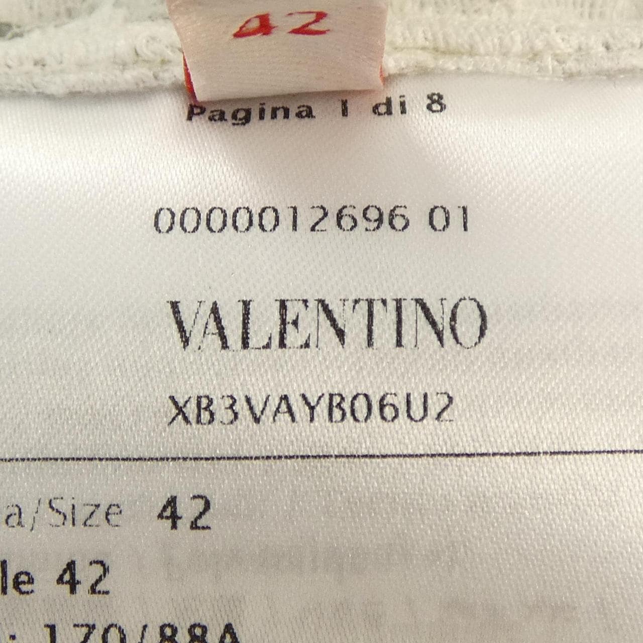 ヴァレンティノ VALENTINO XB3VAYB06U2 ワンピース