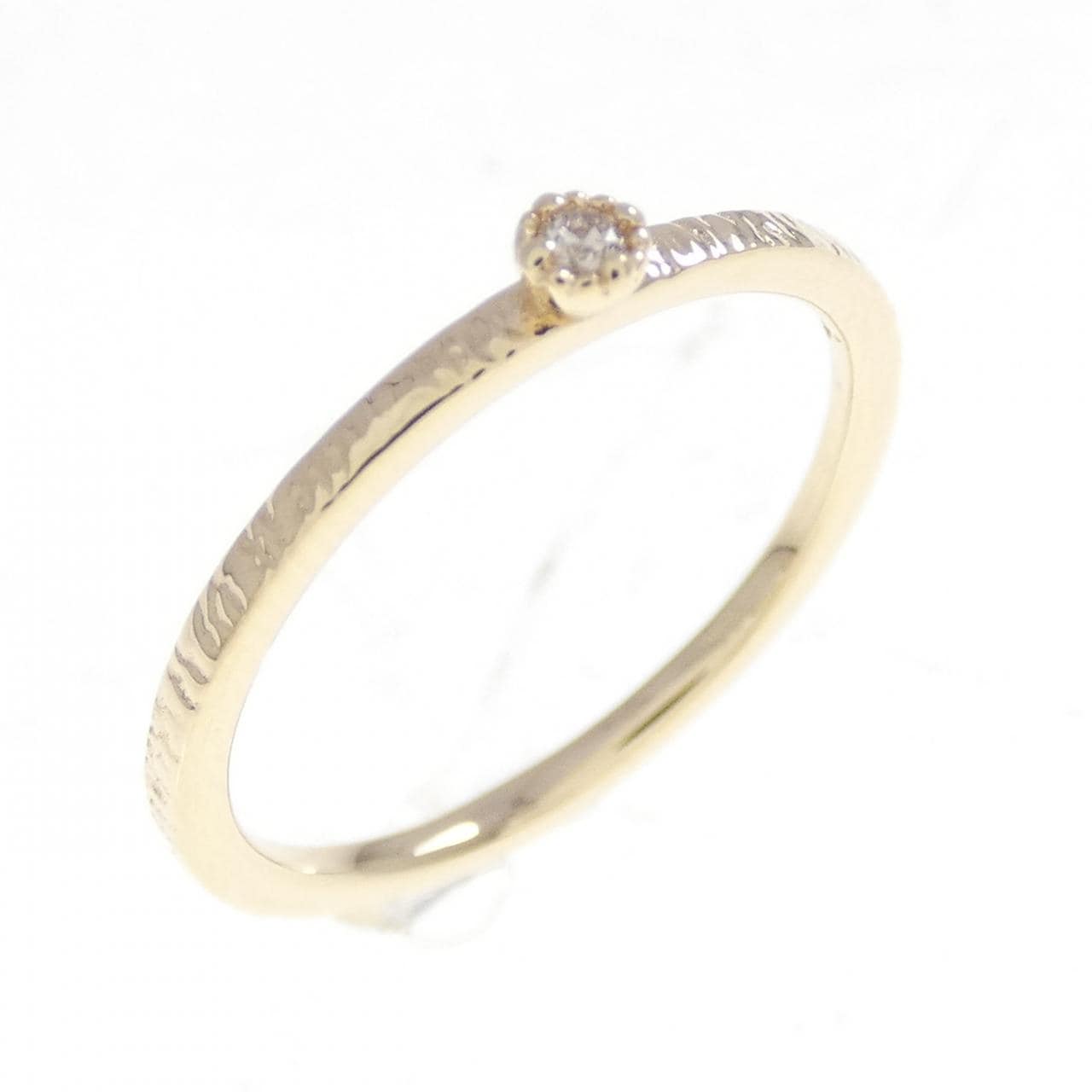 アガット ダイヤモンド リング 0.01CT