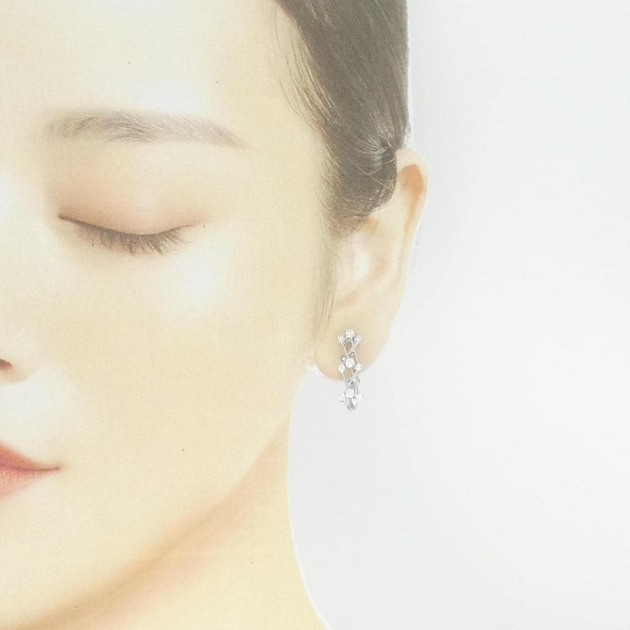 Tasaki Diamond earrings 0.54CT