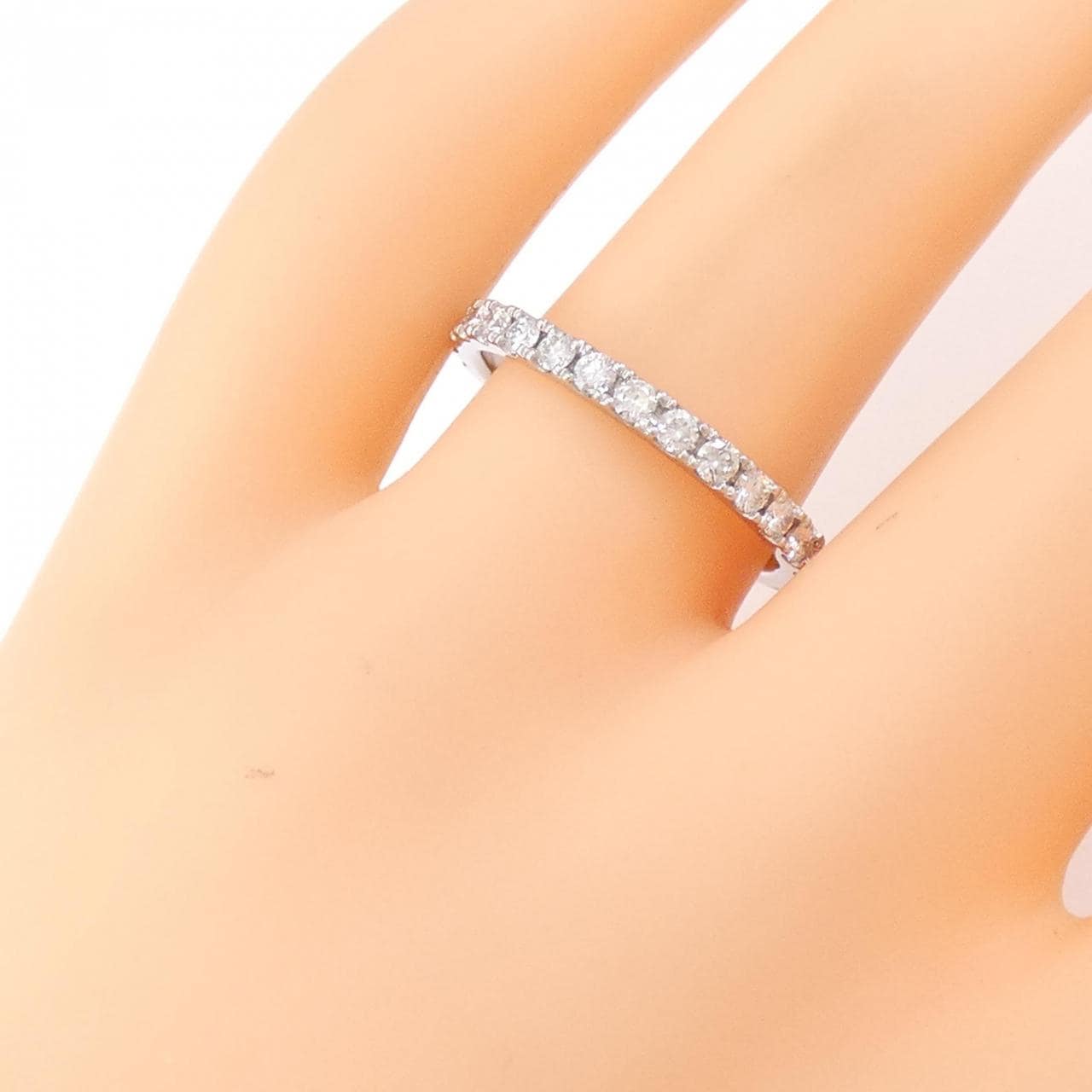 【リメイク】PT フルエタニティ ダイヤモンド リング 0.827CT