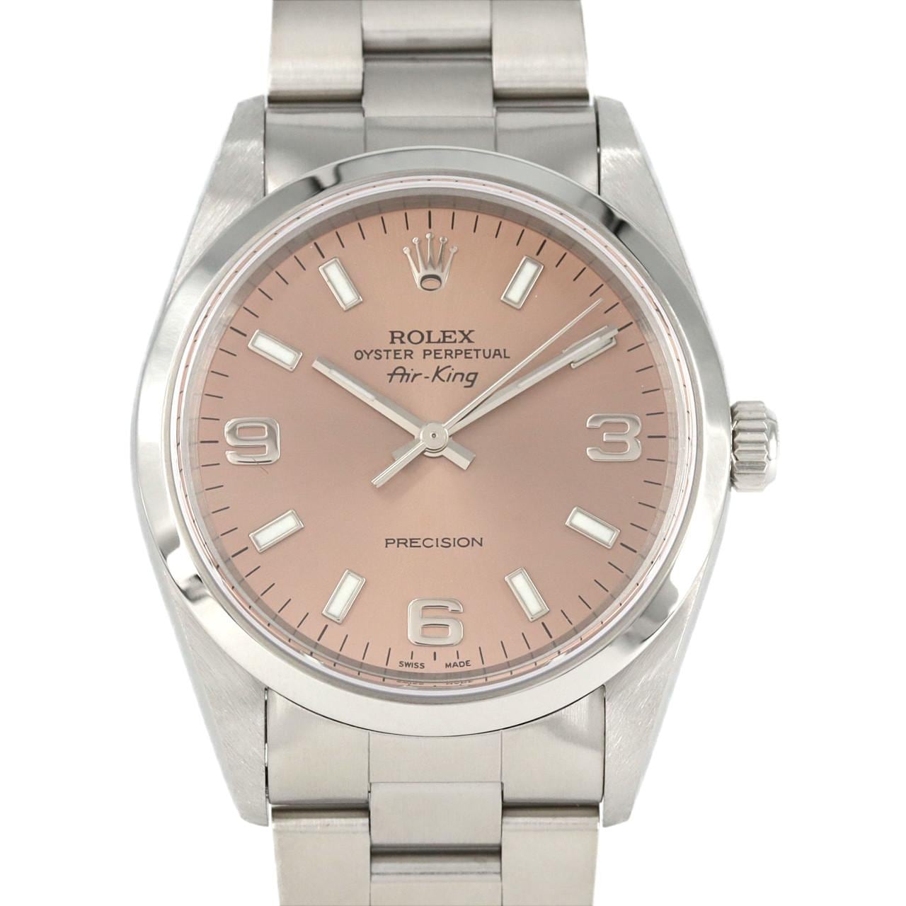 ROLEX Air King 14000M SS自動上弦K number