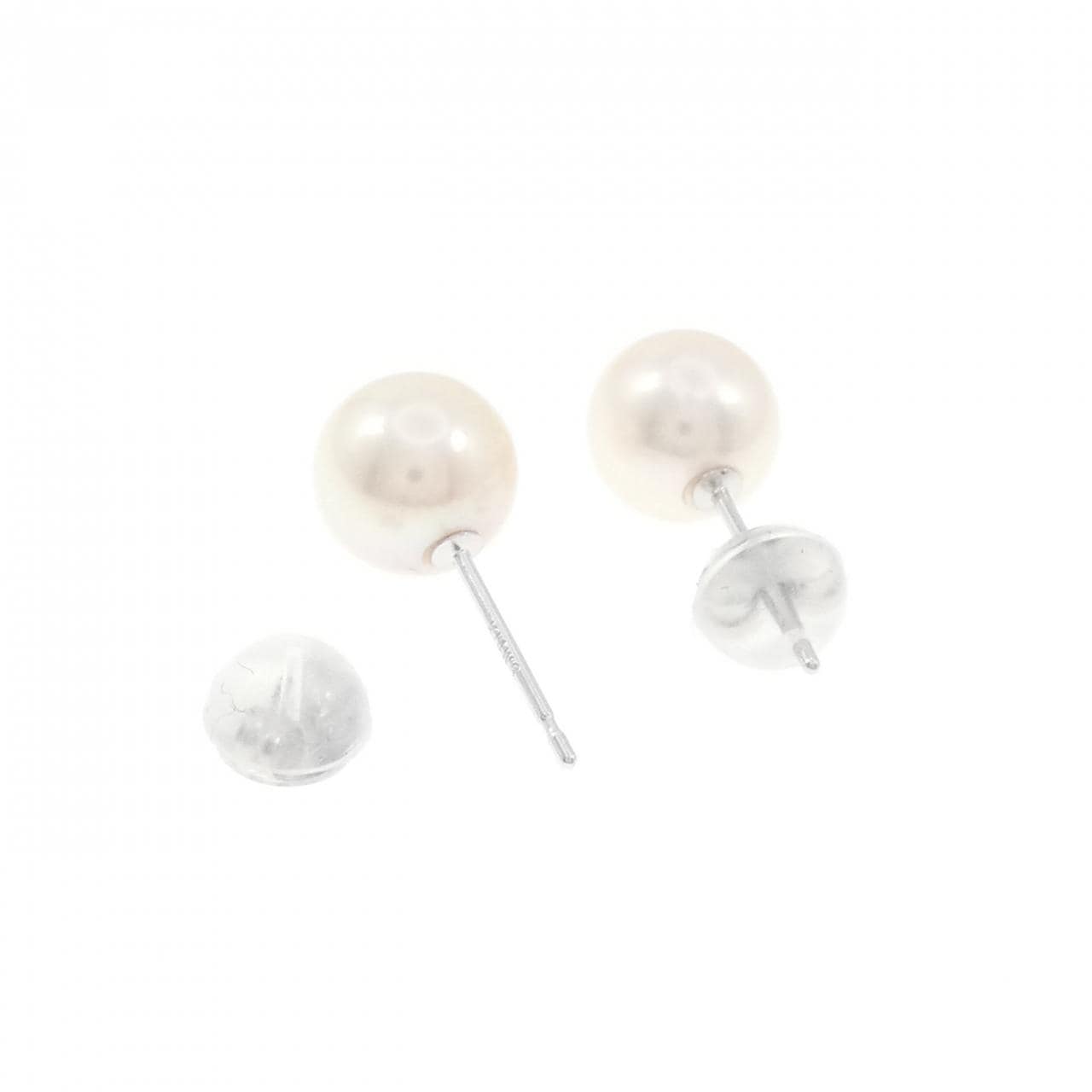 K14WG アコヤパール ピアス 7.0mm