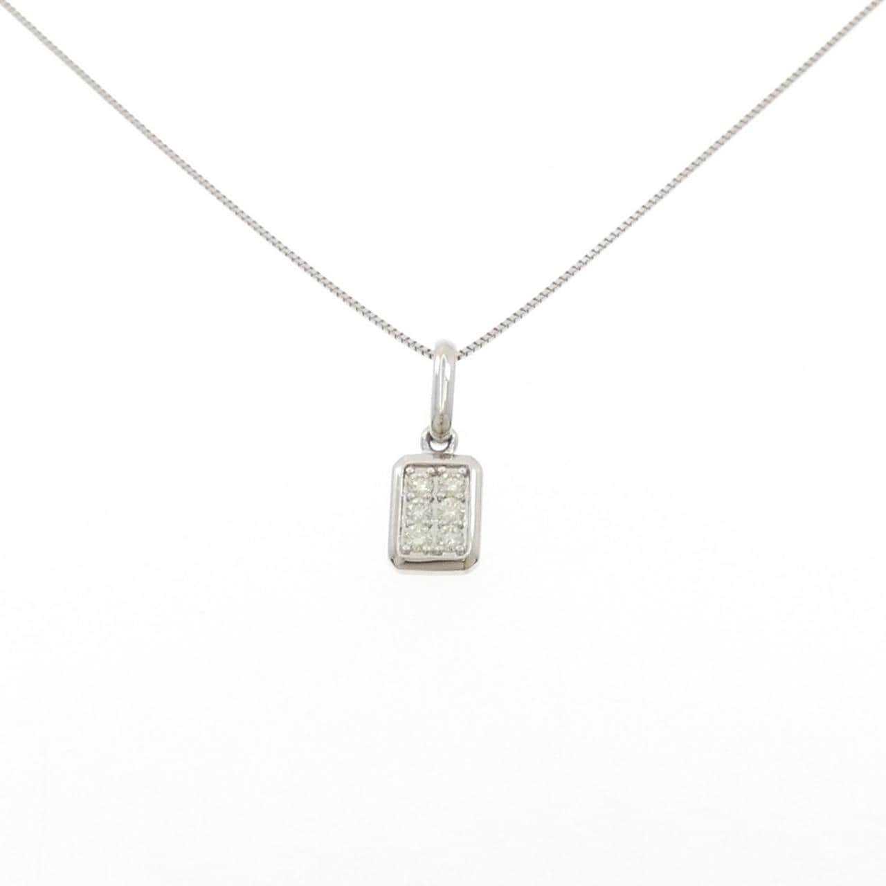 PT900/PT850 ダイヤモンド ネックレス 0.22CT