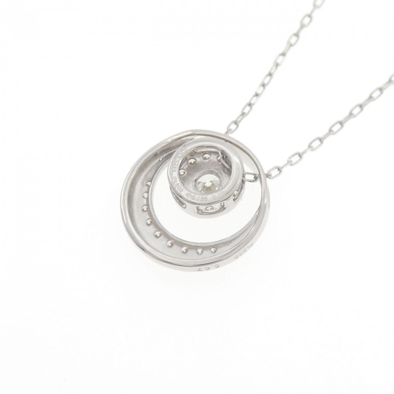 PT900/PT850 2WAY ダイヤモンド ネックレス 0.255CT