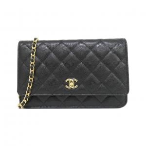【未使用品】シャネル AP4241 チェーンウォレット