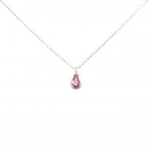 K10PG ルビー ネックレス