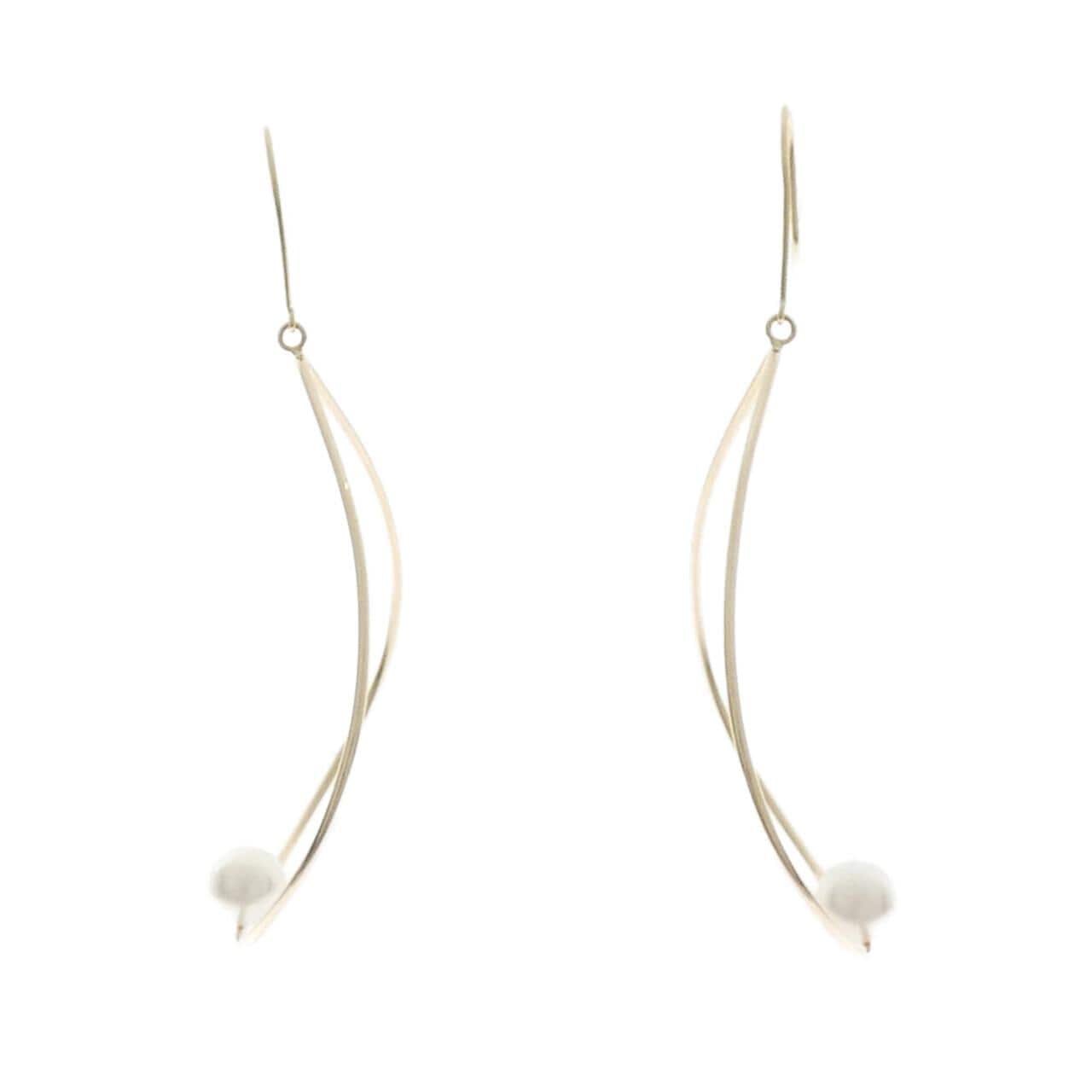 K18YG アコヤパール ピアス 6.1mm