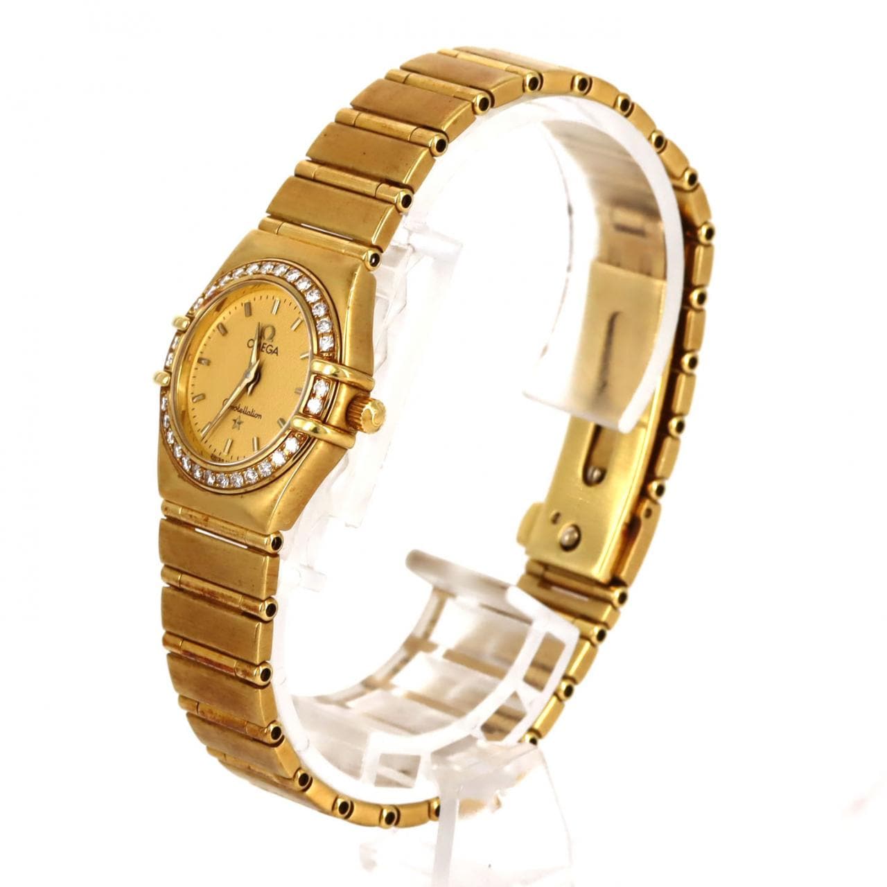 【ノーメンテナンス還元価格】オメガ コンステレーションミニ YG/D 1167.10 YG クォーツ