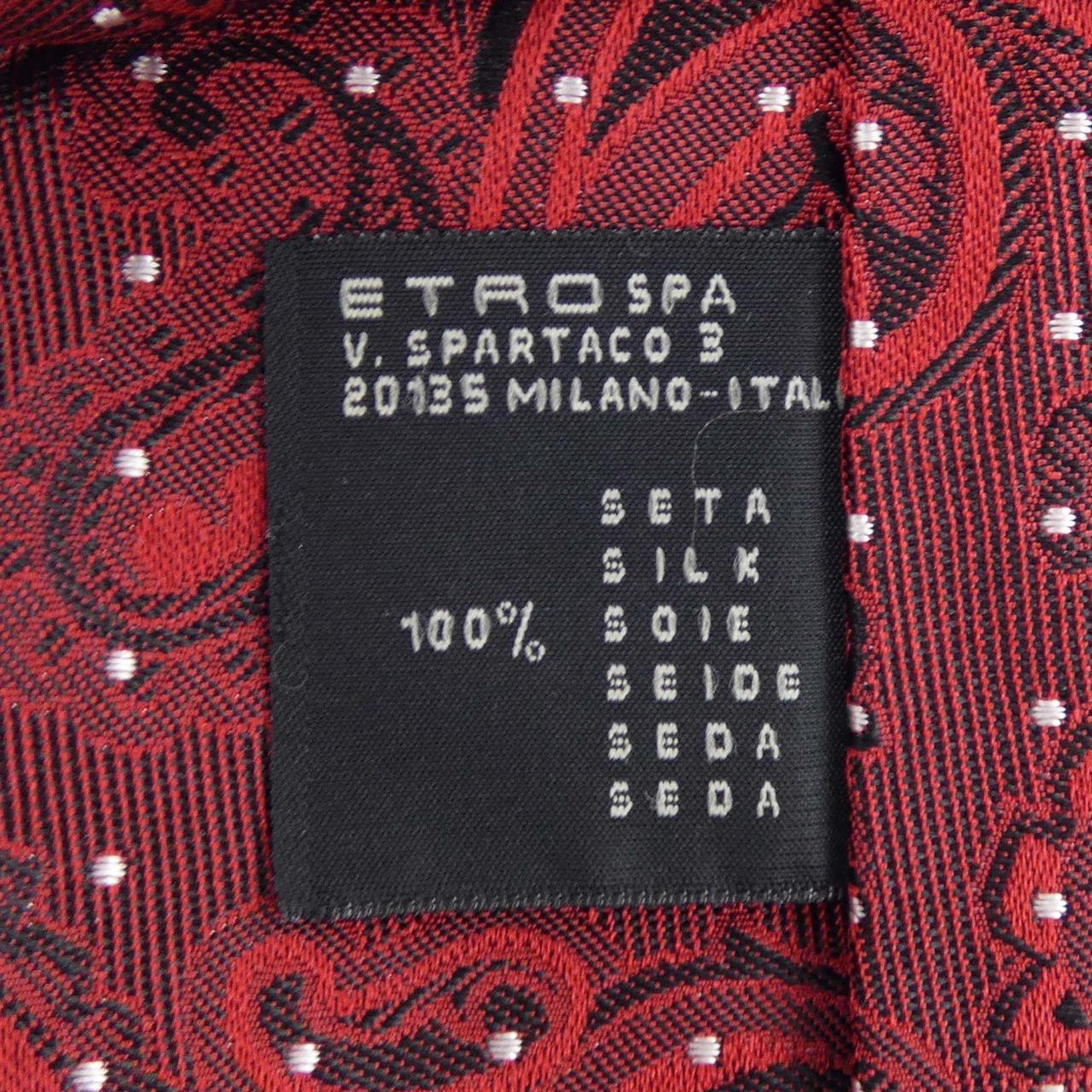エトロ ETRO NECKTIE