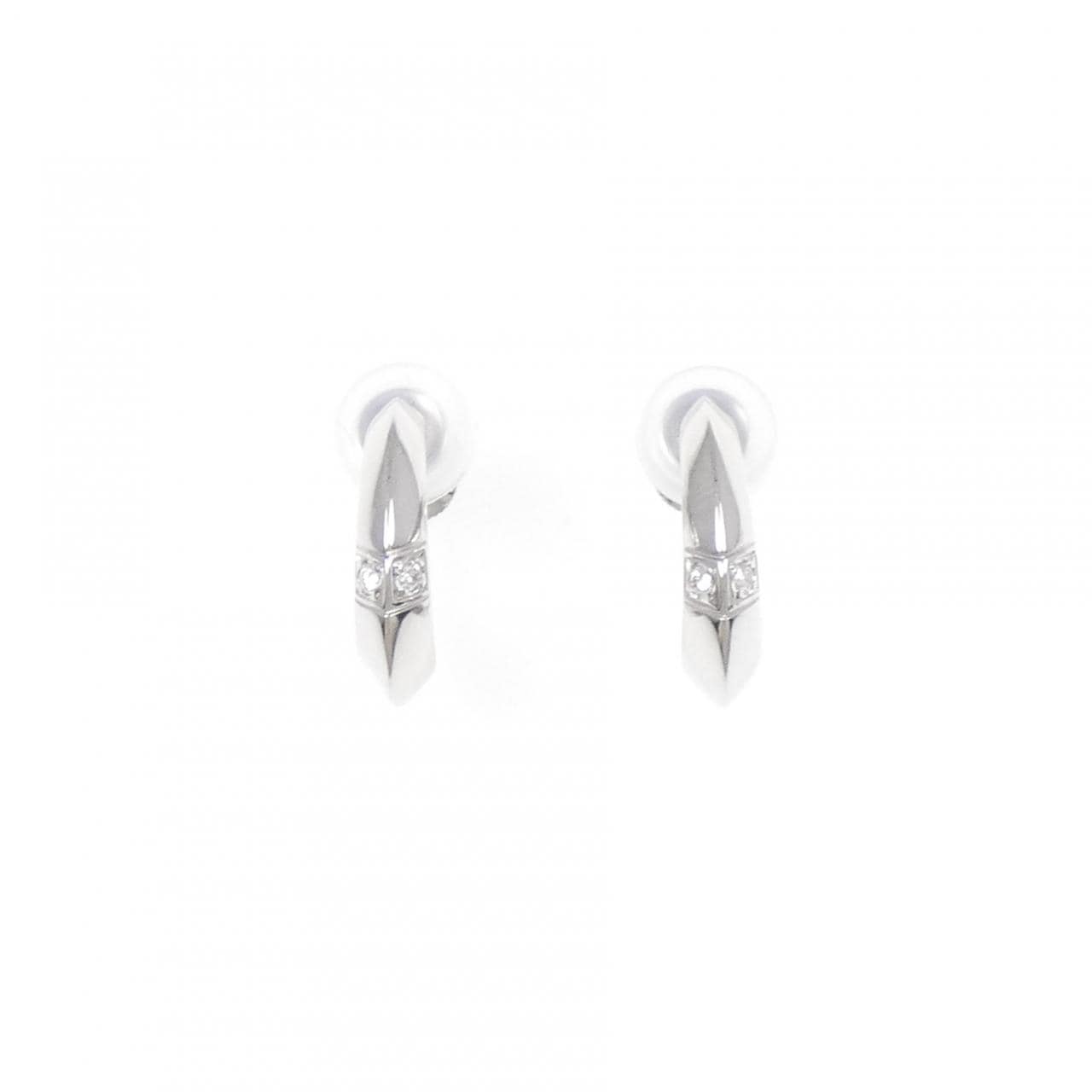 ミキモト ダイヤモンド イヤリング 0.04CT