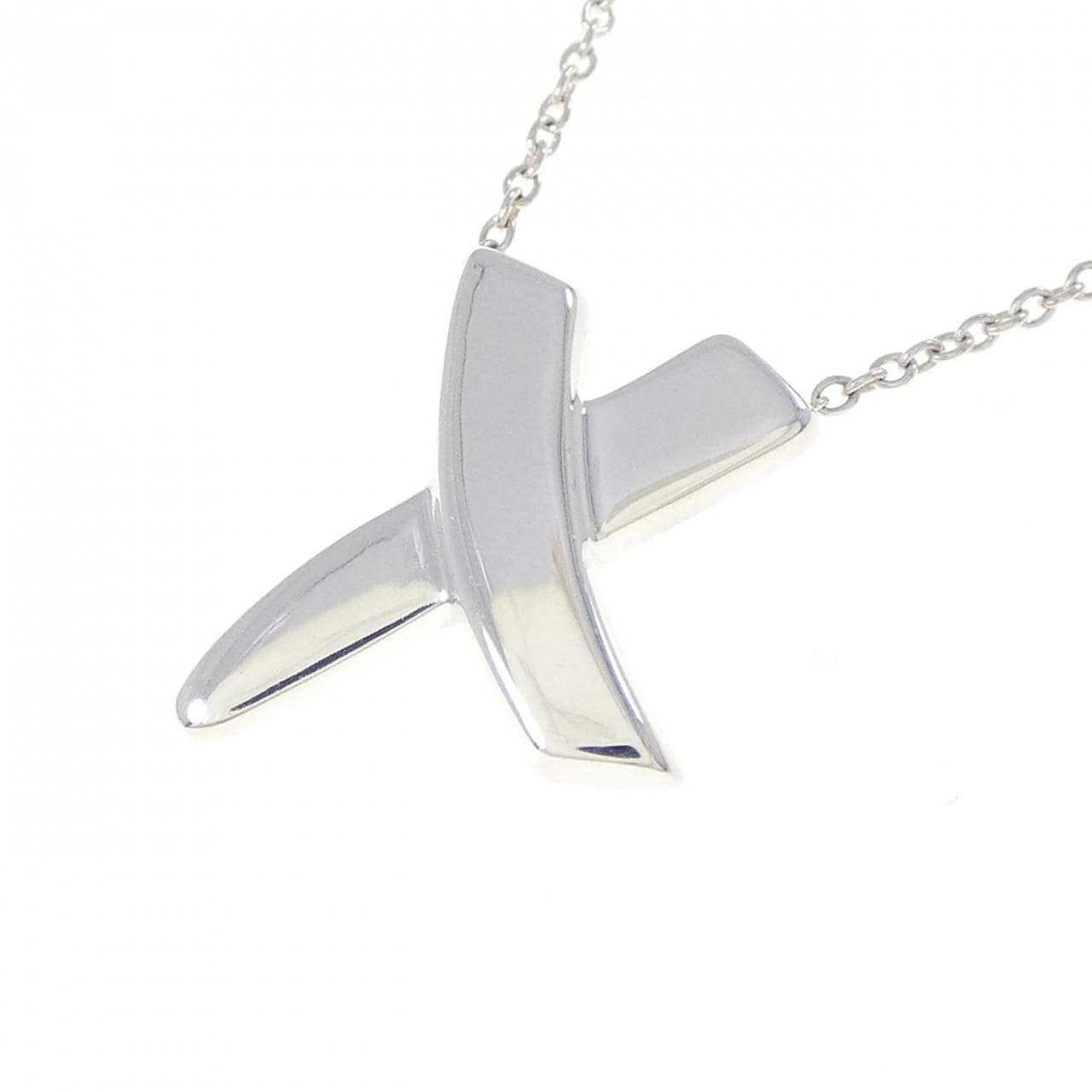 TIFFANY kiss necklace