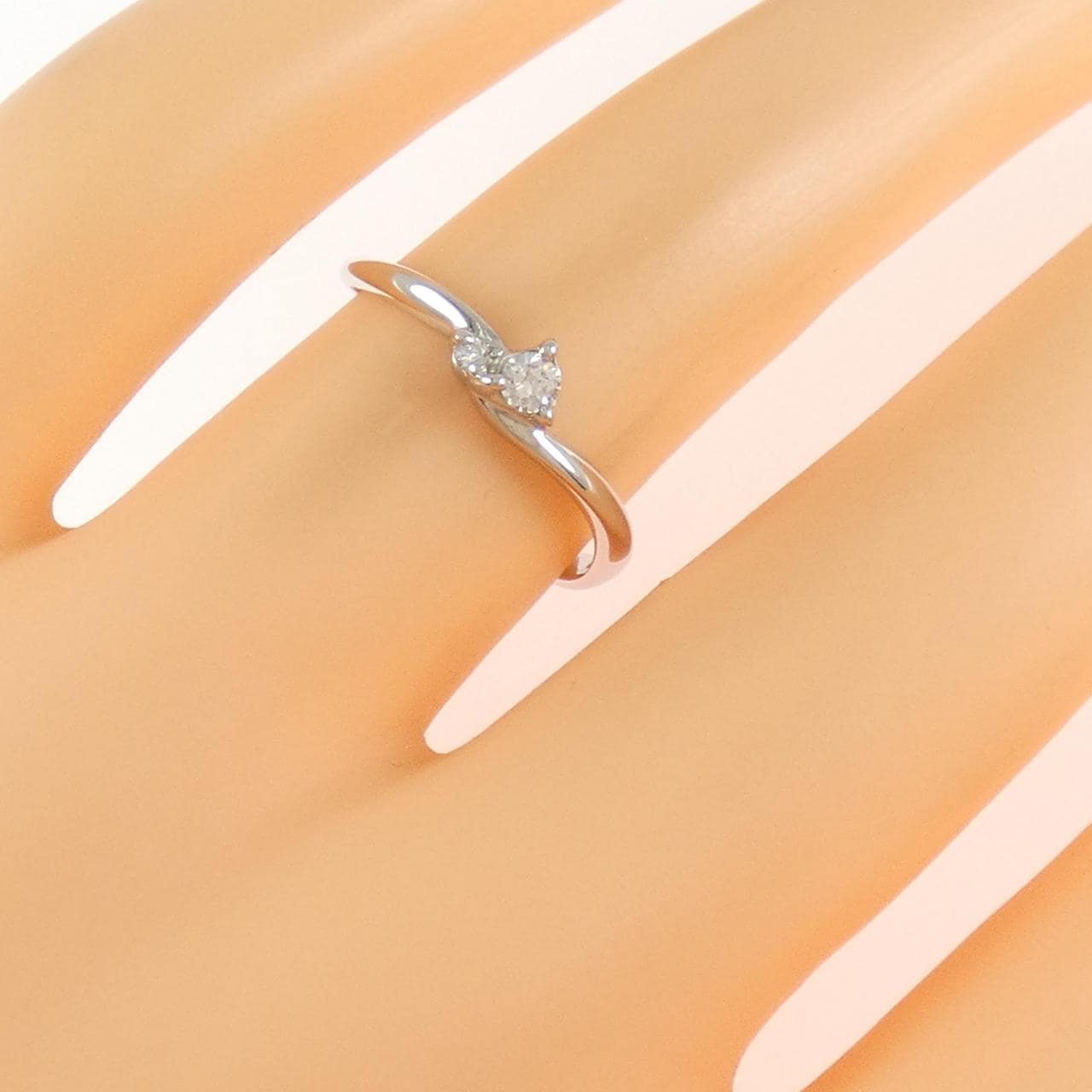 PT900 ダイヤモンド リング 0.06CT