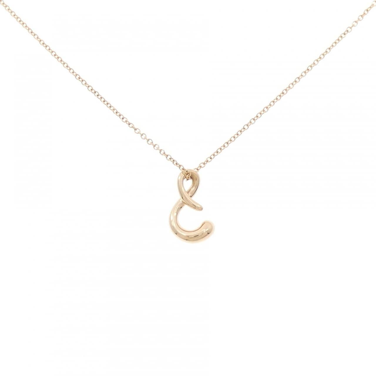 ティファニー レター ネックレス