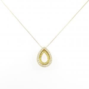K18YG ダイヤモンド ネックレス 0.84CT