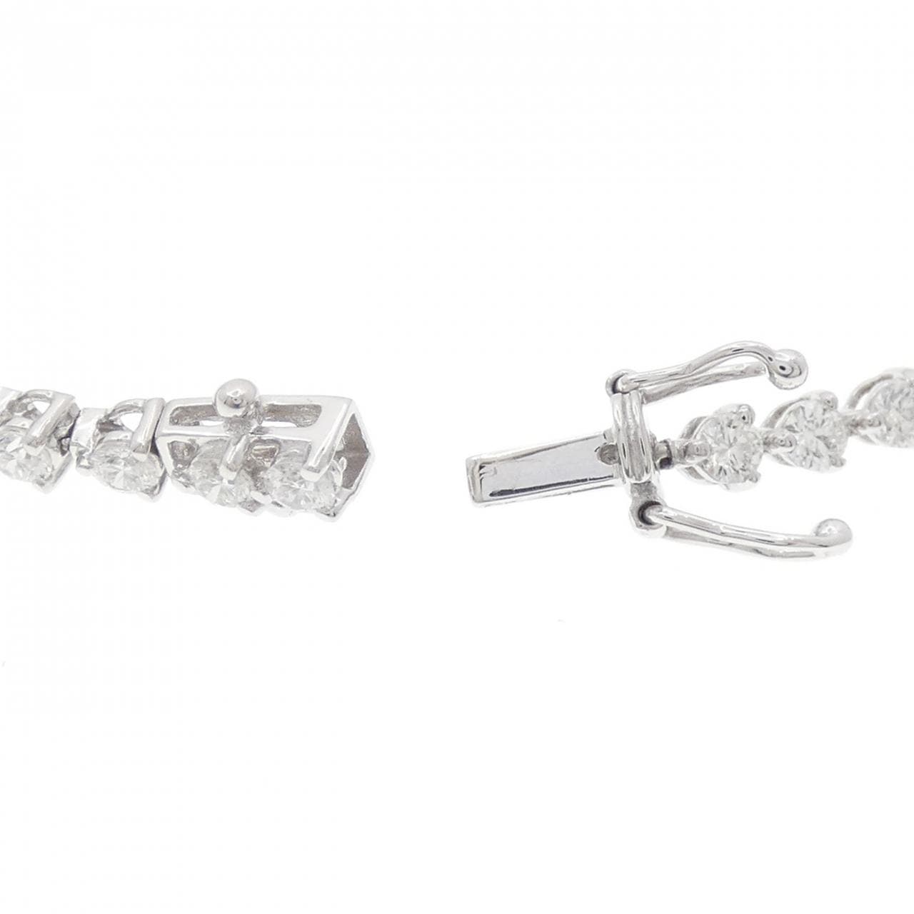 750WG ダイヤモンド ブレスレット 2.92CT