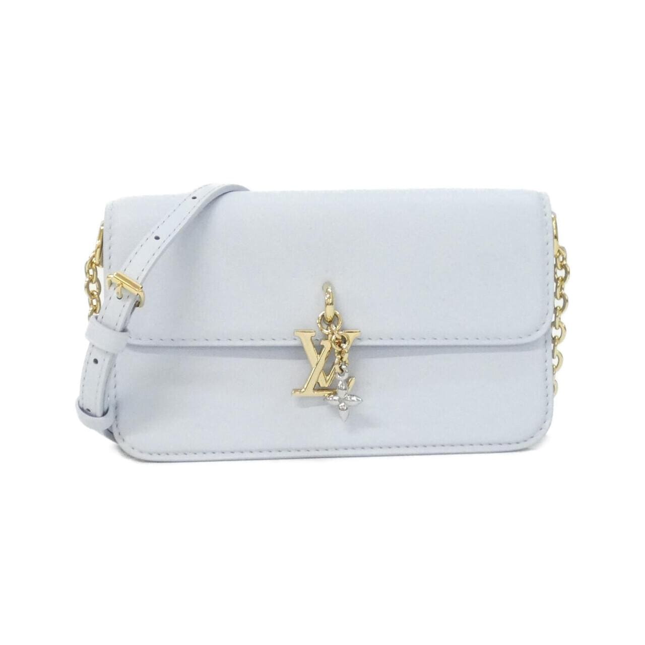 ルイヴィトン ウォレット オン チェーン LVブルーム M14547 チェーンウォレット