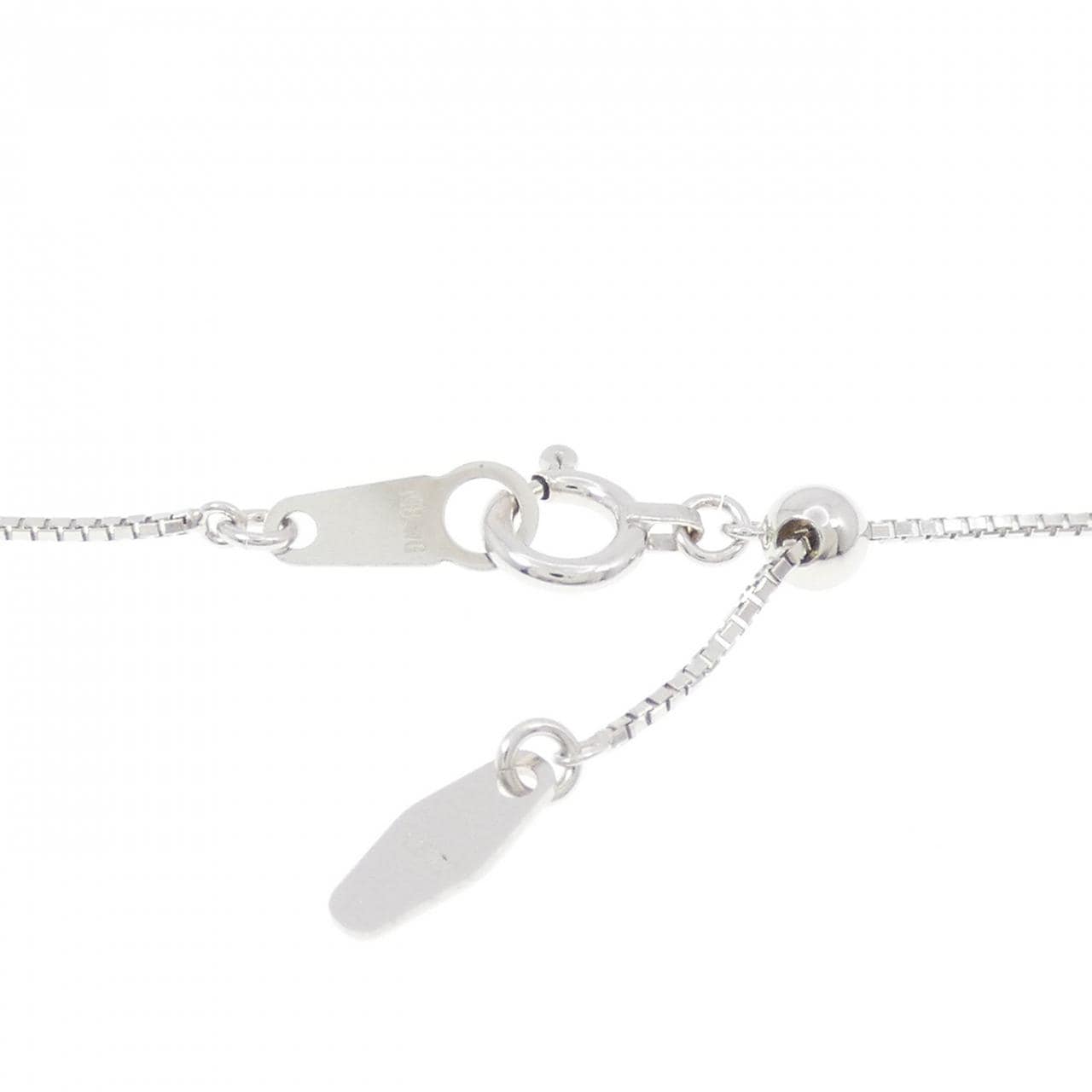 K18WG ダイヤモンド ネックレス 0.45CT