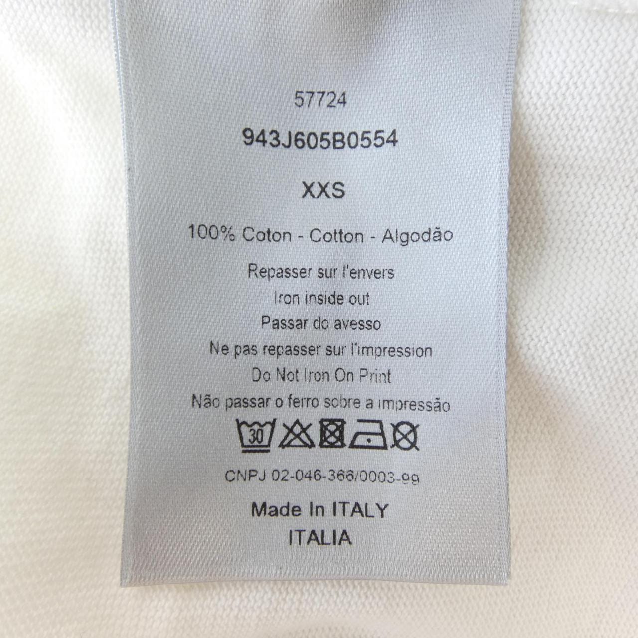 ディオール DIOR ALEX FOXTON 943J605B0554 Tシャツ