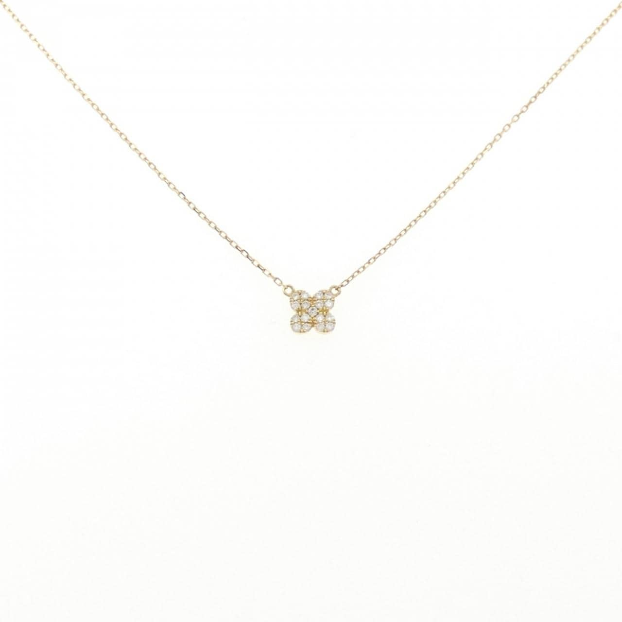 AHKAH花瓣项链 0.07CT