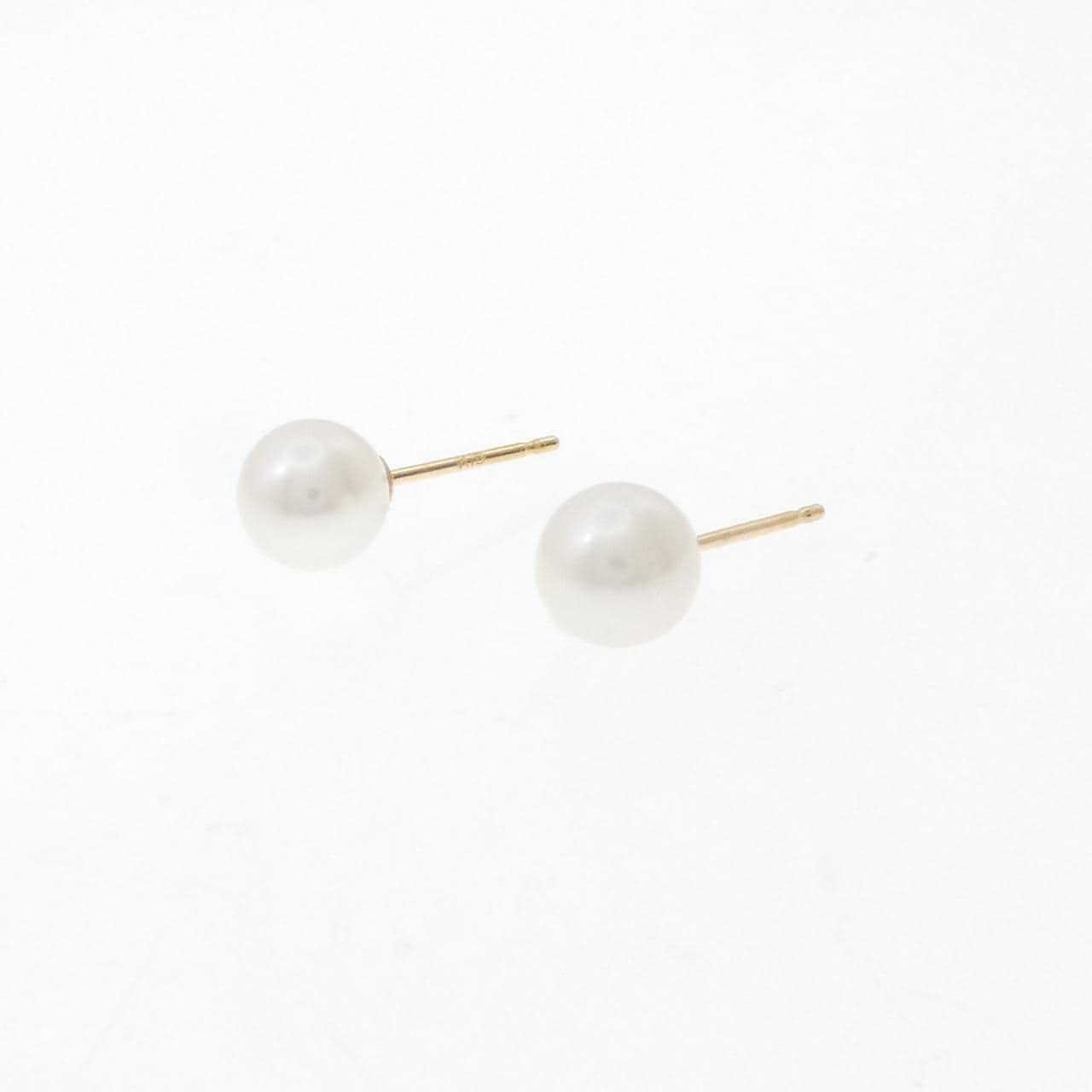 K18YG アコヤパール ピアス 7mm