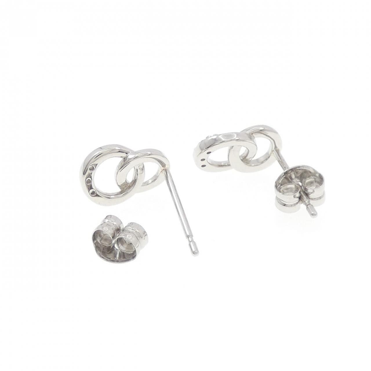 4゜C ダイヤモンド ピアス