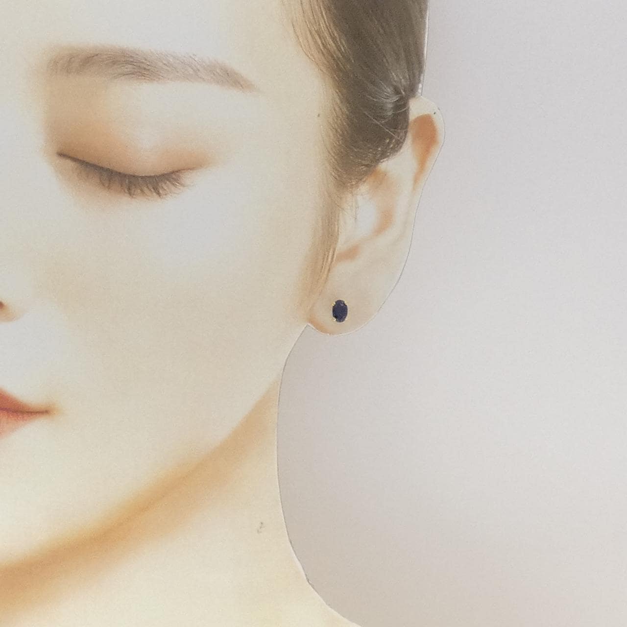 K18YG サファイヤ ピアス