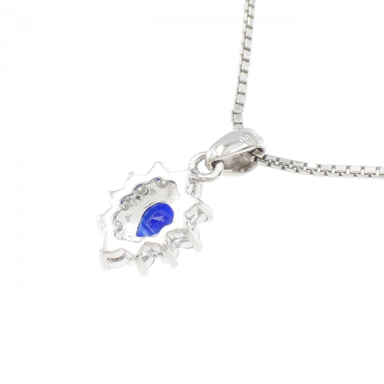 PT Sapphire Necklace 0.68CT