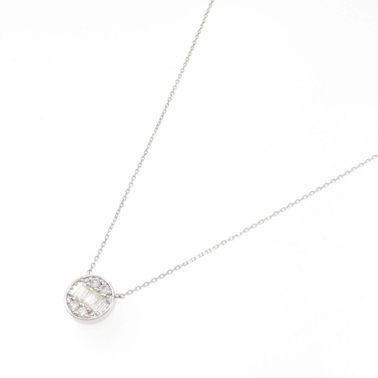 【新品】PT ダイヤモンド ネックレス 0.30CT