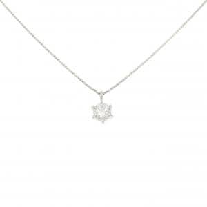 PT/PT850 ソリティア ダイヤモンド ネックレス 0.321CT