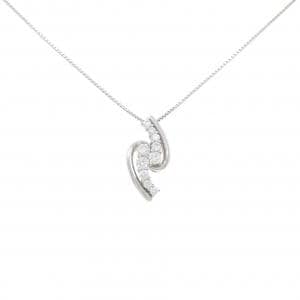 PT900/PT850 ダイヤモンド ネックレス 0.50CT