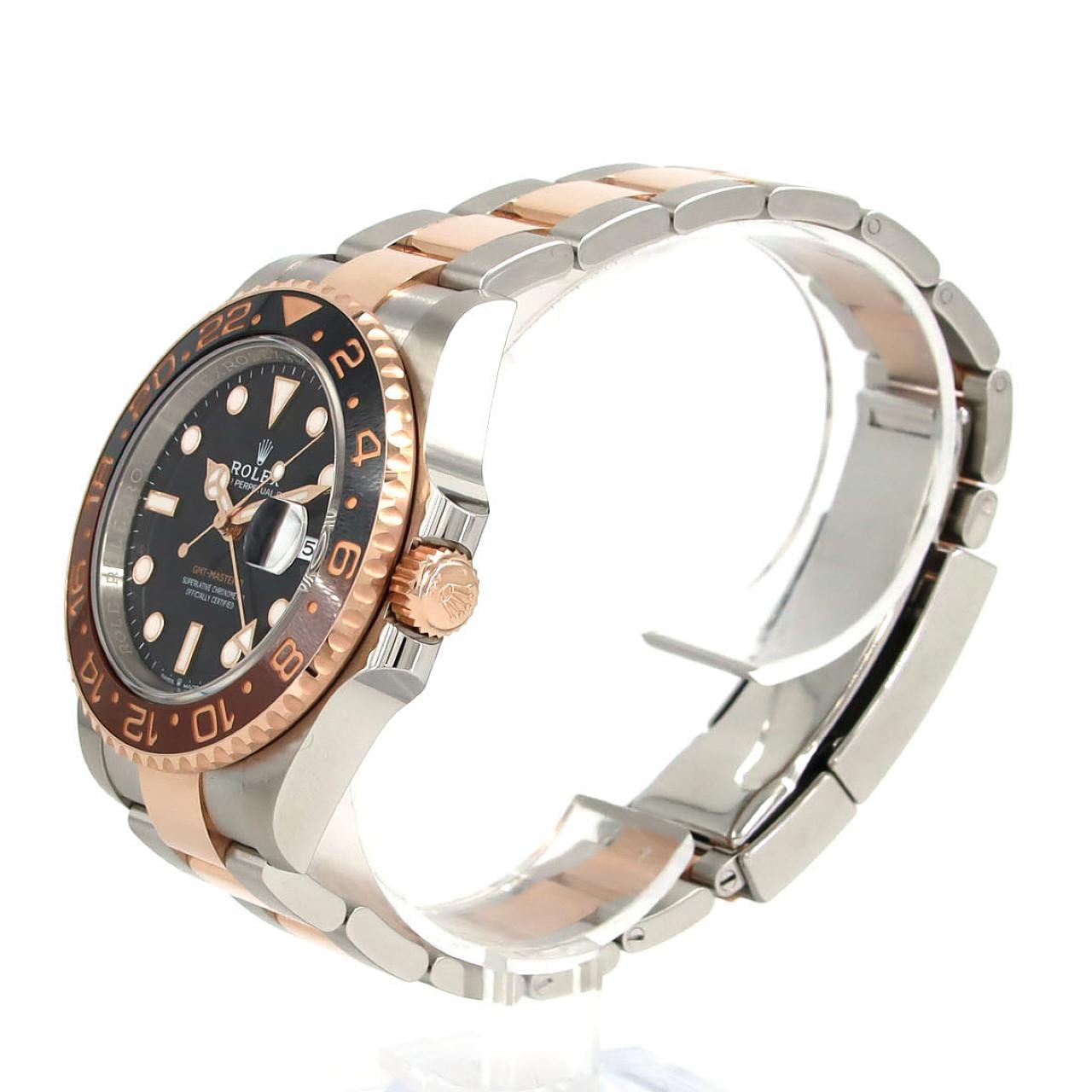 ロレックス GMTマスターⅡ 126711CHNR SSxPG 自動巻 ランダム番