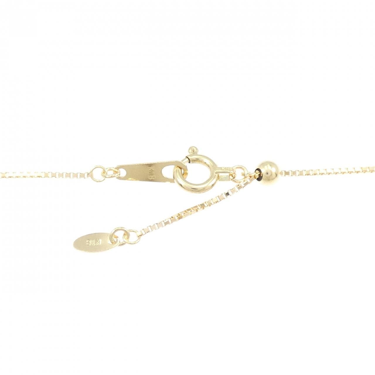 K18YG ダイヤモンド ネックレス 0.26CT