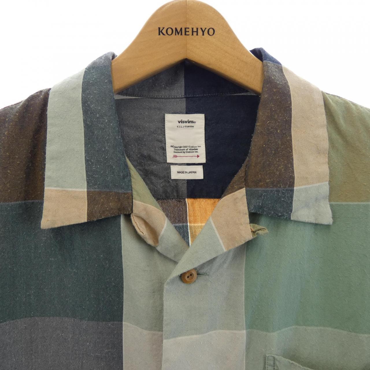 ヴィズヴィム VISVIM 0122105011015 S／Sシャツ