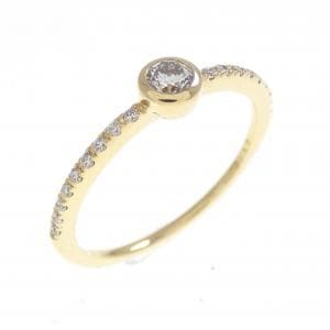 K18YG ダイヤモンド リング 0.17CT