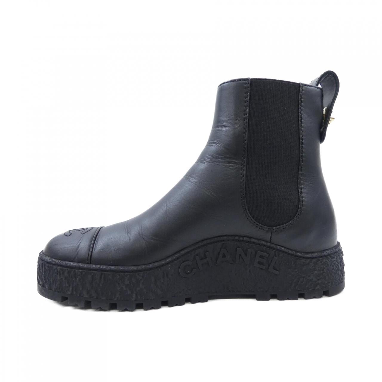 シャネル CHANEL アンクルブーツ ターンロック G37927X56283 ブーツ
