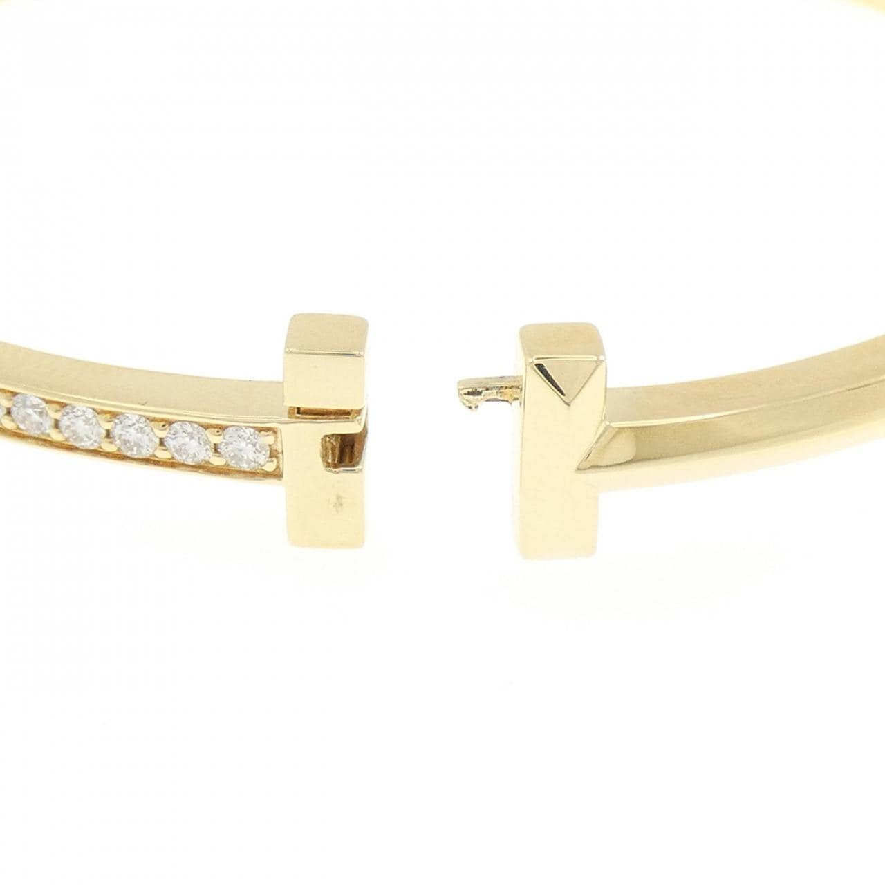 ティファニー Tワン ナロー ヒンジ バングル 1.00CT