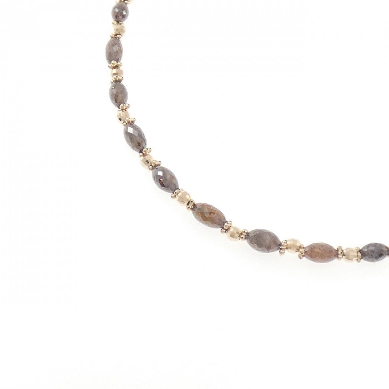K18PG ダイヤモンド ネックレス 14.00CT