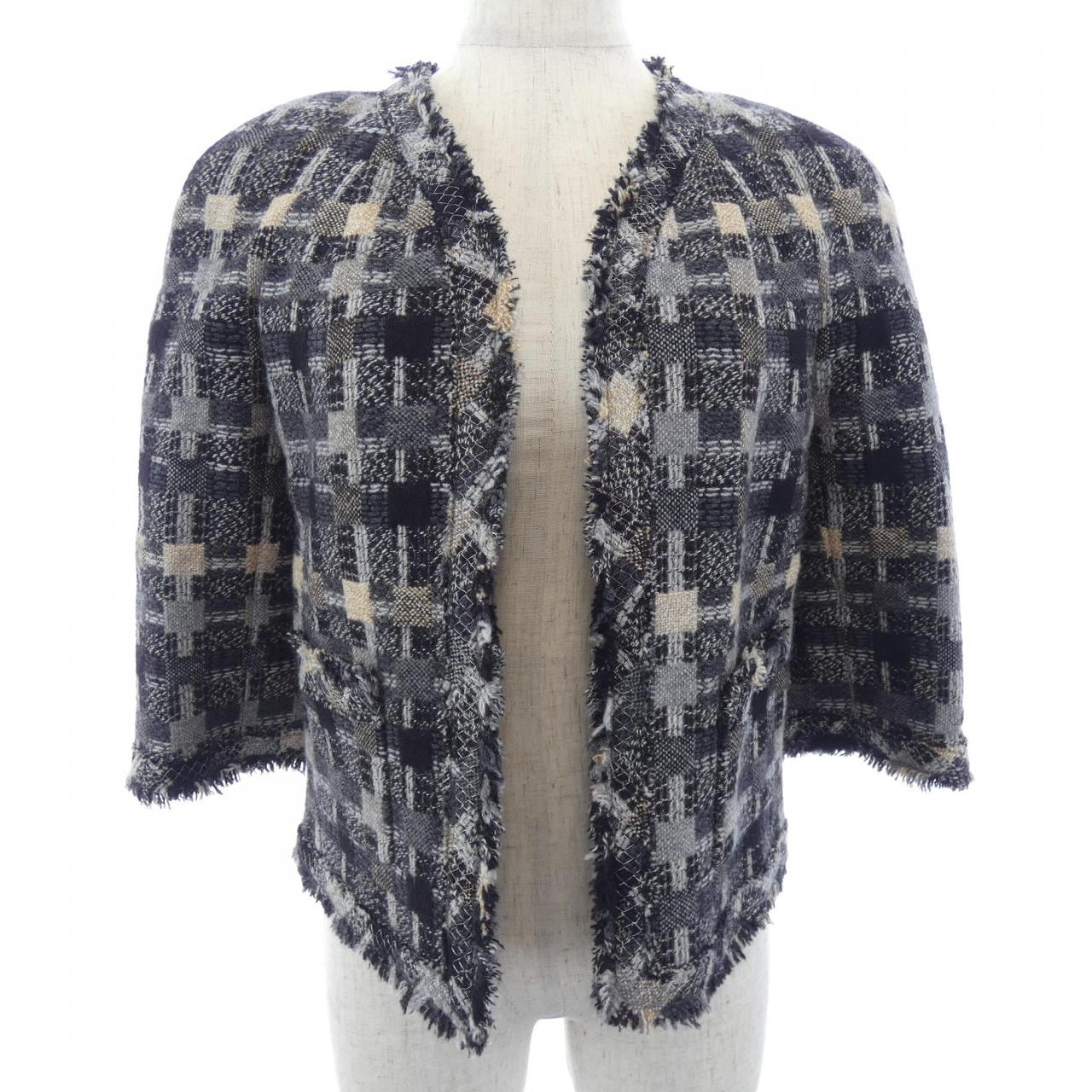 【ヴィンテージ】シャネル CHANEL P26751V17018 05A ノーカラージャケット