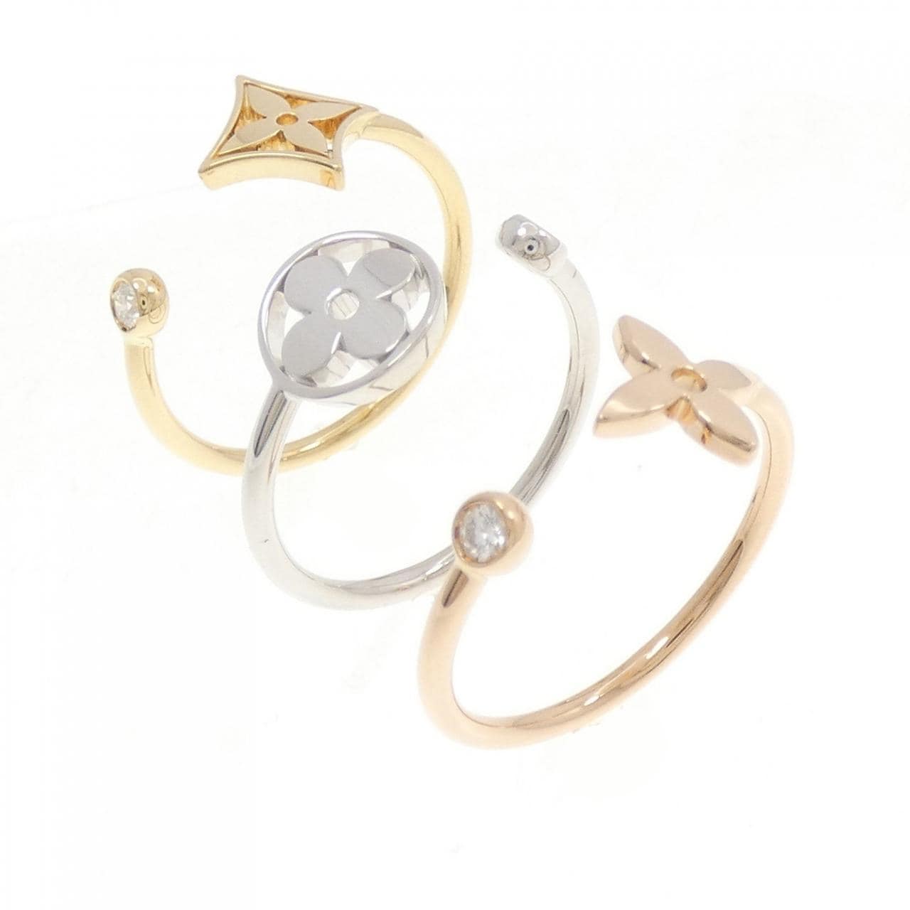 ルイヴィトン バーグモノグラム イディール リング