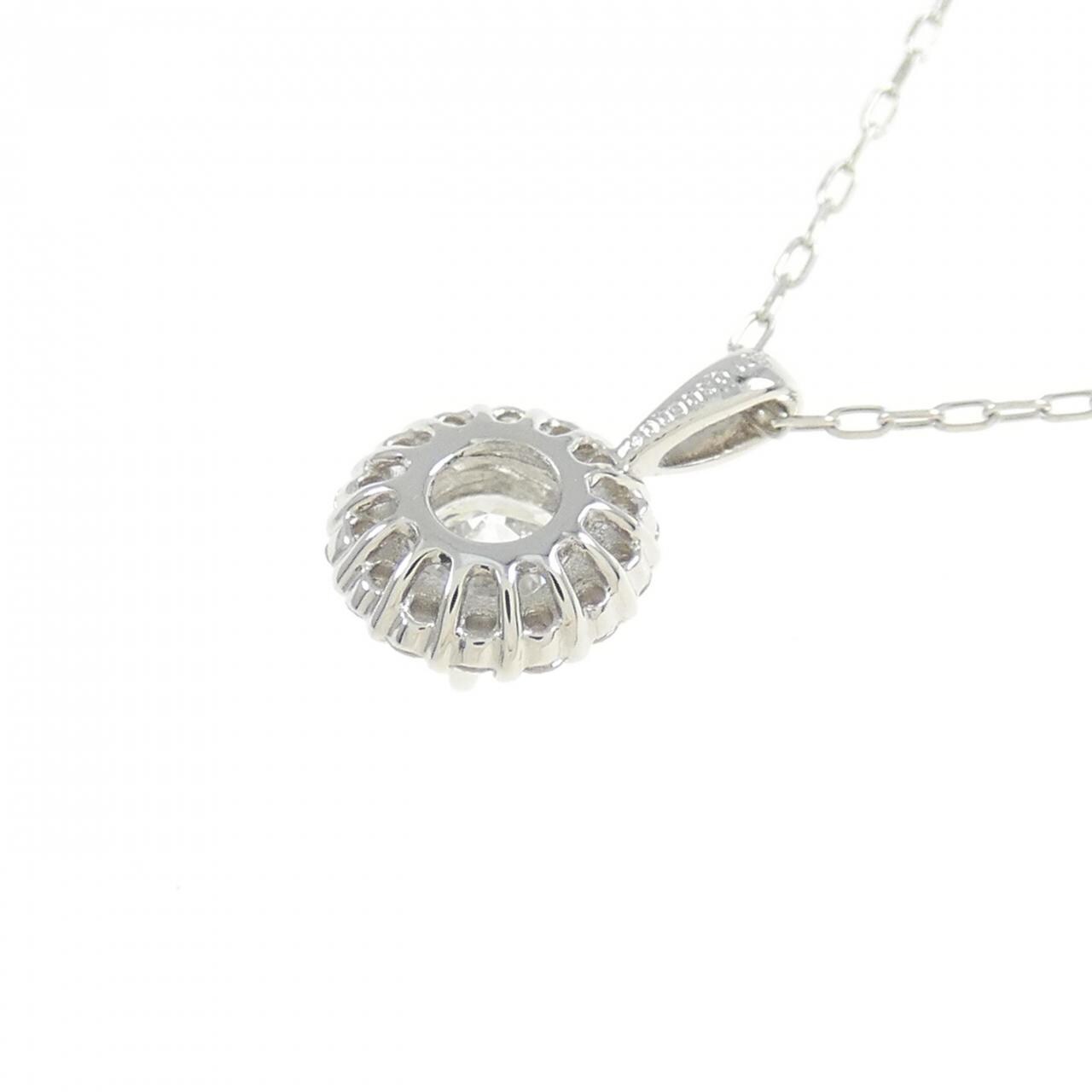 【新品】PT ダイヤモンド ネックレス 0.306CT G SI2 Good