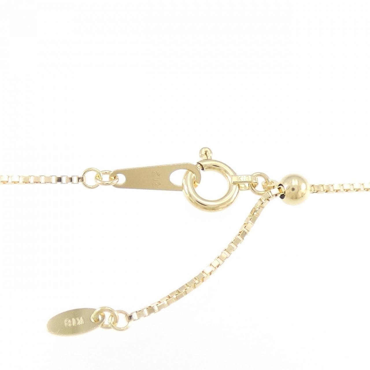 K18YG クロス ダイヤモンド ネックレス 0.30CT