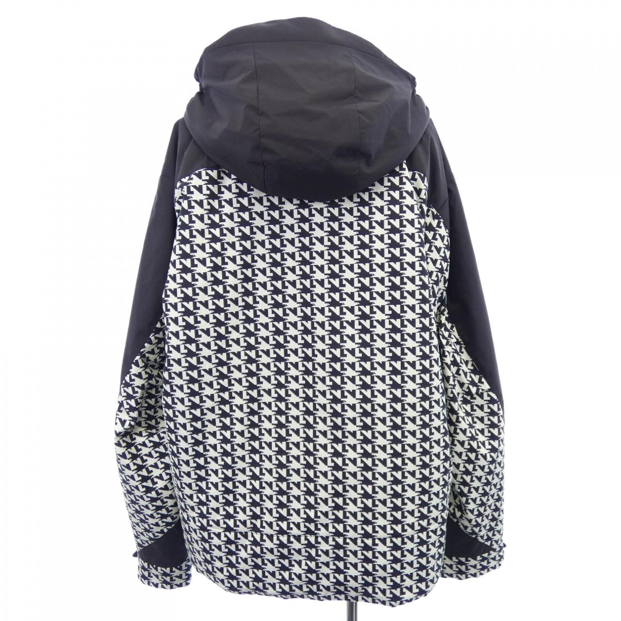 ルイヴィトン LOUIS VUITTON バイカラーパデッドフーデッドブルゾン HOB03WJ34 ジャケット