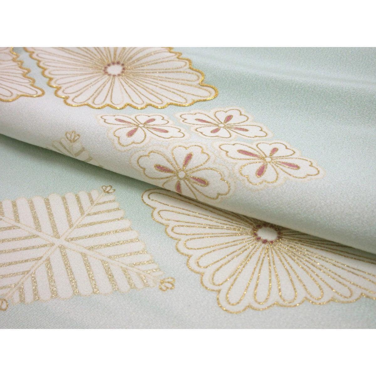 【新品】単衣 訪問着 【吉澤織物】 友禅金彩加工