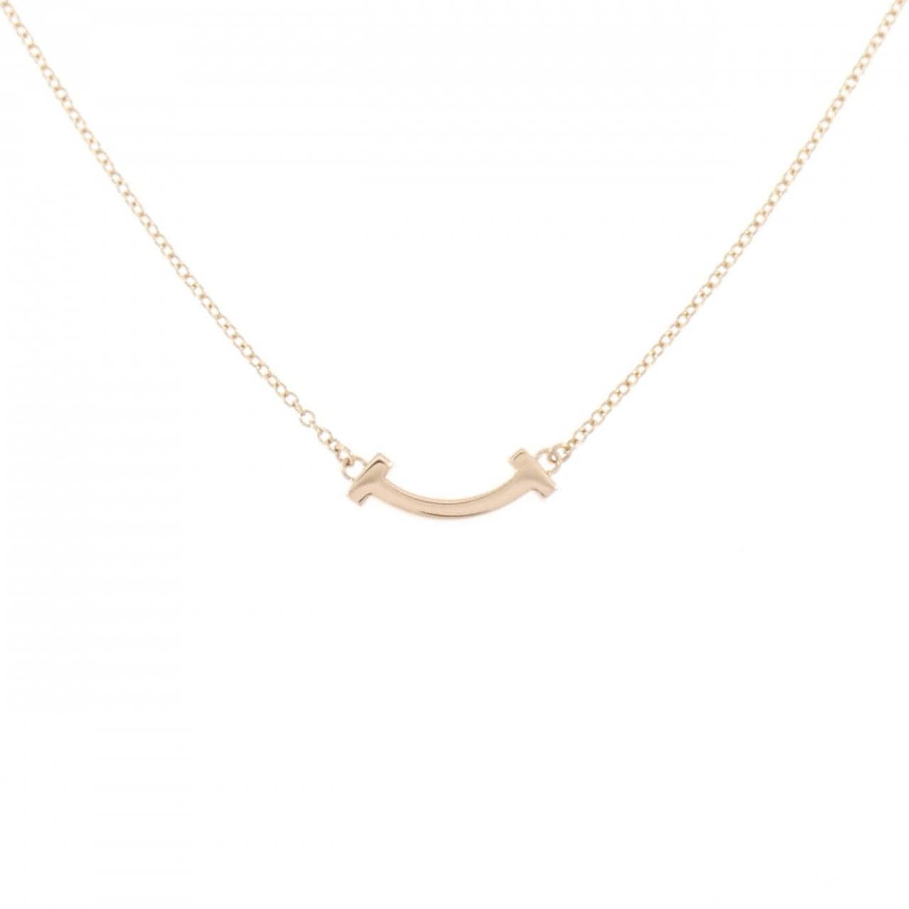 ティファニー Tスマイル ミニ ネックレス