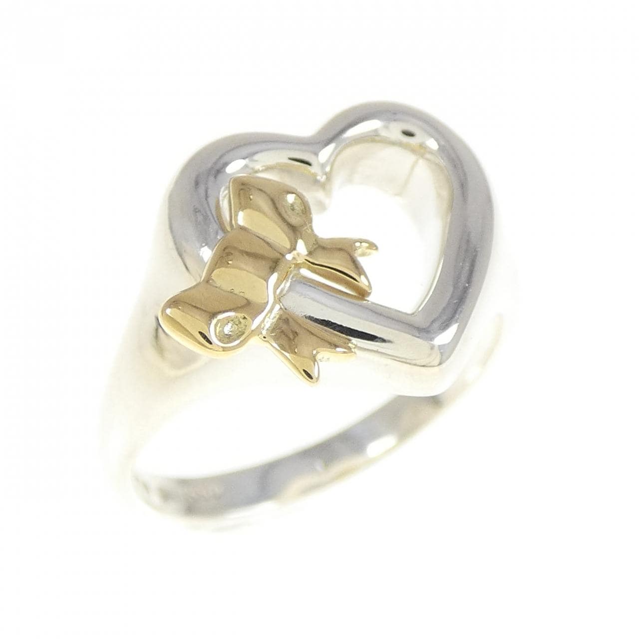 [vintage] TIFFANY 925/750YG ring
